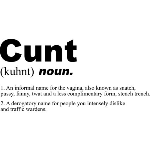 Cunt Noun Thumbnail