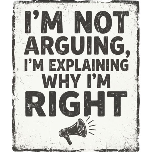 I'm Not Arguing Thumbnail