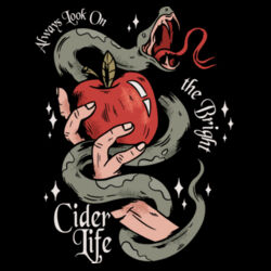 Bright Cider Life - PR01 Portrait 8cm x 12cm Rectangle Sew-On Patch Design