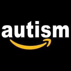 Autism Amazon Style - PR01 Landscape 12cm x 8cm Rectangle Sew-On Patch Design