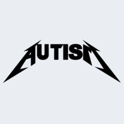 Autism Metallica Style - GD72 Softstyle® Ladies' T-Shirt Design