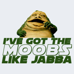 Moobs Like Jabba - GD01 Softstyle Adult T-Shirt Design