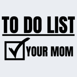 To Do List - GD12 Softstyle® Adult Tank Top Design