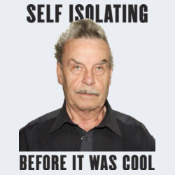 Self Isolating - GD72 Softstyle® Ladies' T-Shirt Design