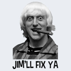 Jim'll Fix Ya - GD72 Softstyle® Ladies' T-Shirt Design