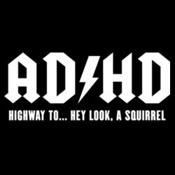 ADHD - Highway to... - Heavy Blend™ Adult Hooded Sweatshirt Design