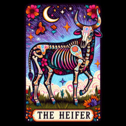 04 The Heifer - GD77 Softstyle® Ladies' Tank Top Design