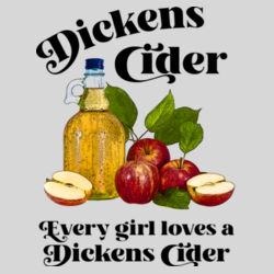 Dickens Cider - 16oz Frosted Glass Beer Stein Design