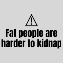 Fat People Kidnap - 10oz Coffee Mug Design