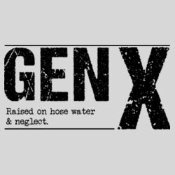 Gen X - 9cm Square Hardback Drinks Coaster Design