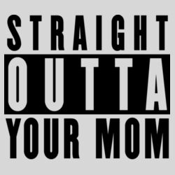 Your Mom - 9cm Square Hardback Drinks Coaster Design