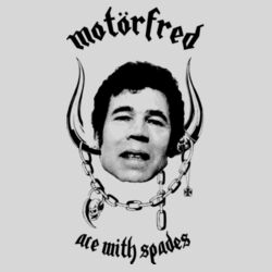 Motorfred - 16oz Frosted Glass Beer Stein Design