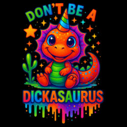 Don't Be A Dickasaurous - GD77 Softstyle® Ladies' Tank Top Design