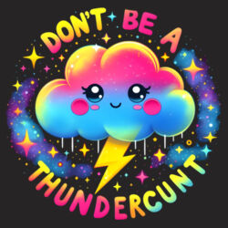Don't Be A Thundercunt - BG110 Icon Gymsac Design