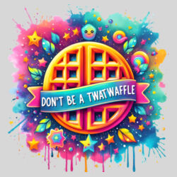 Don't Be A Twatwaffle - 16oz Frosted Glass Beer Stein Design
