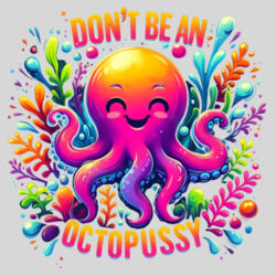 Don't Be A Octopussy - 16oz Frosted Glass Beer Stein Design