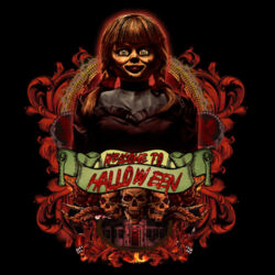 Annabelle (Welcome To Halloween) - GD01 Softstyle Adult T-Shirt Design