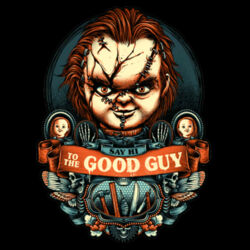 Child's Play (Say Hi To The Good Guy) - GD11 Softstyle® Adult Long Sleeve T-Shirt Design