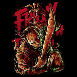Friday 13th - GD72 Softstyle® Ladies' T-Shirt Design