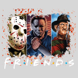 Friends (Jason+Michael+Freddie) - 10oz Coffee Mug Design