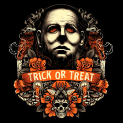 Halloween (Trick Or Treat) - GD72 Softstyle® Ladies' T-Shirt Design