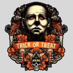 Halloween (Trick Or Treat) - 9cm Square Hardback Drinks Coaster Design