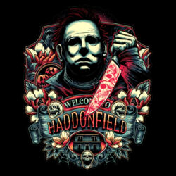 Halloween (Welcome To Haddonfield) - GD01 Softstyle Adult T-Shirt Design