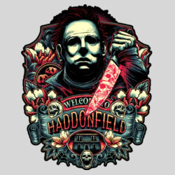 Halloween (Welcome To Haddonfield) - 9cm Square Hardback Drinks Coaster Design