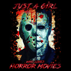 Just A Girl (Jason+Michael) - GD72 Softstyle® Ladies' T-Shirt Design