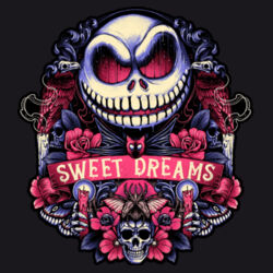 Nightmare Before Christmas (Sweet Dreams) - ECO001 100% Recycled Cotton Tote Bag Design