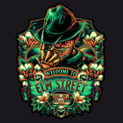 Nightmare On Elm Street (Welcome To Elm Street 2) - ECO001 100% Recycled Cotton Tote Bag Design