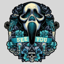Scream (See You) - 16oz Frosted Glass Beer Stein Design