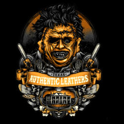 Texas Chainsaw Massacre (Texas Authentic Leathers) - GD72 Softstyle® Ladies' T-Shirt Design
