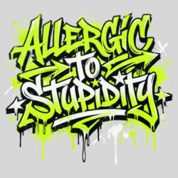 Allergic To Stupidity - 10oz Coffee Mug Design