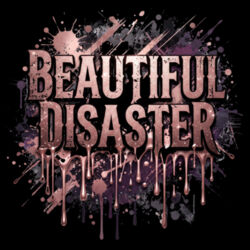 Beautiful Disaster - GD77 Softstyle® Ladies' Tank Top Design