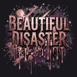 Beautiful Disaster - ECO001 100% Recycled Cotton Tote Bag Design