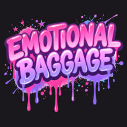 Emotional Baggage - ECO001 100% Recycled Cotton Tote Bag Design
