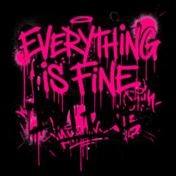 Everything Is Fine - GD77 Softstyle® Ladies' Tank Top Design