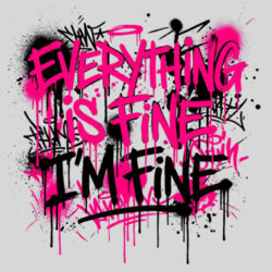 Everything Is Fine - 10oz Coffee Mug Design