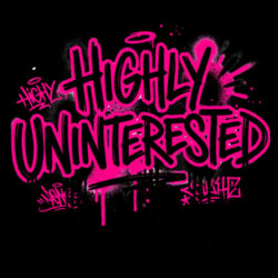 Highly Uninterested - GD01 Softstyle Adult T-Shirt Design