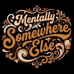 Mentally Somewhere Else - GD01 Softstyle Adult T-Shirt Design