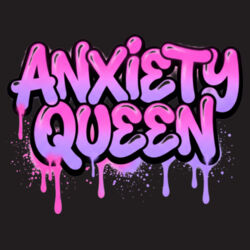 Anxiety Queen - B640 Snapback Trucker Design