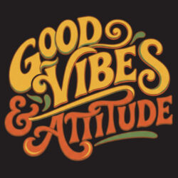 Good Vibes & Attitude - B640 Snapback Trucker Design