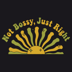 Not Bossy - ECO001 100% Recycled Cotton Tote Bag Design
