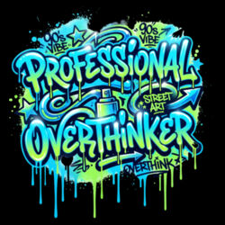 Professional Overthinker - GD12 Softstyle® Adult Tank Top Design