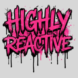 Highly Reactive - 16oz Frosted Glass Beer Stein Design