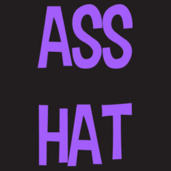 Ass Hat - B640 Snapback Trucker Design