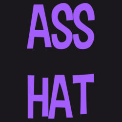 Ass Hat - Bucket Hat Design