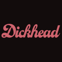 Dickhead - RC027 Double Knit Printers Beanie Design