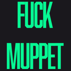Fuck Muppet - Bucket Hat Design